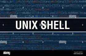 Unix shell image